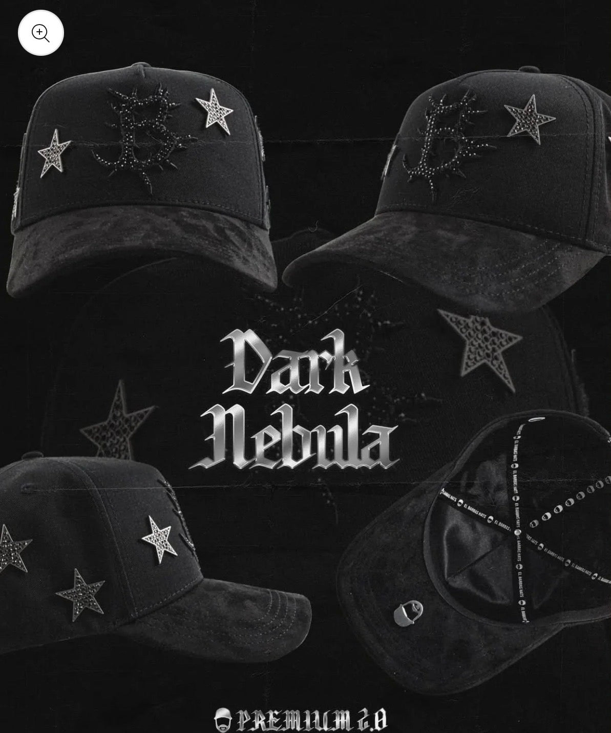 Gorra Barbas Hats "Dark Nebula"