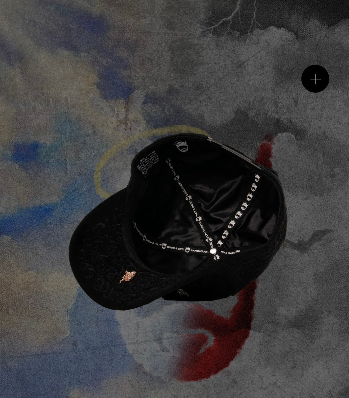 Gorra Barbas GOOD & EVIL “BBB Hand Skull” PREVENTA