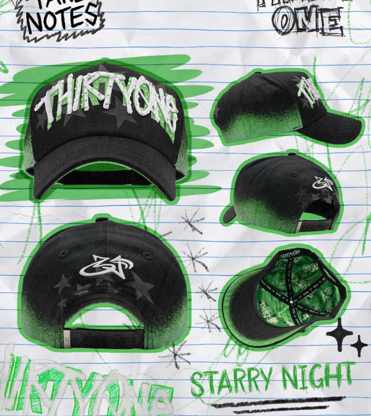 GORRA 31 HATS "STARRY NIGHT"