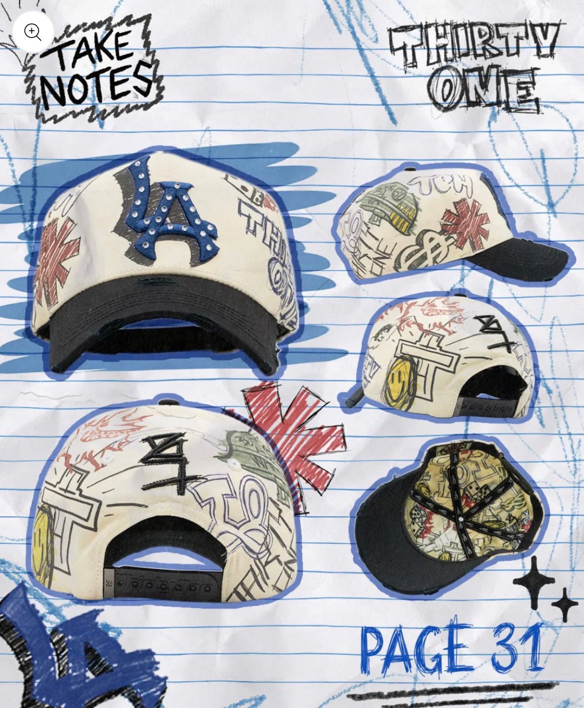 GORRA 31 HATS "PAGE 31"