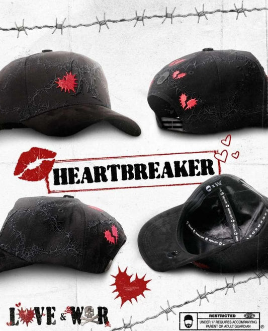 Gorra Barbas Hats x Lonche & Wilito "Heartbreaker"