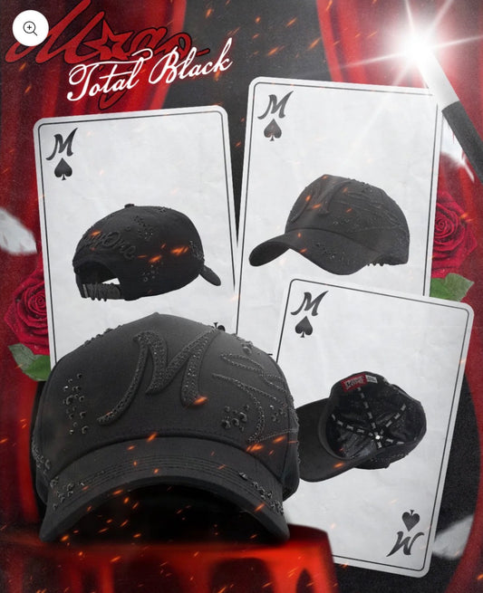 GORRA 31 HATS "MAGO TOTAL BLACK"