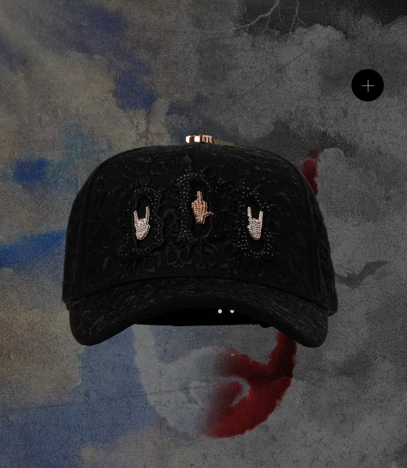 Gorra Barbas GOOD & EVIL “BBB Hand Skull” PREVENTA