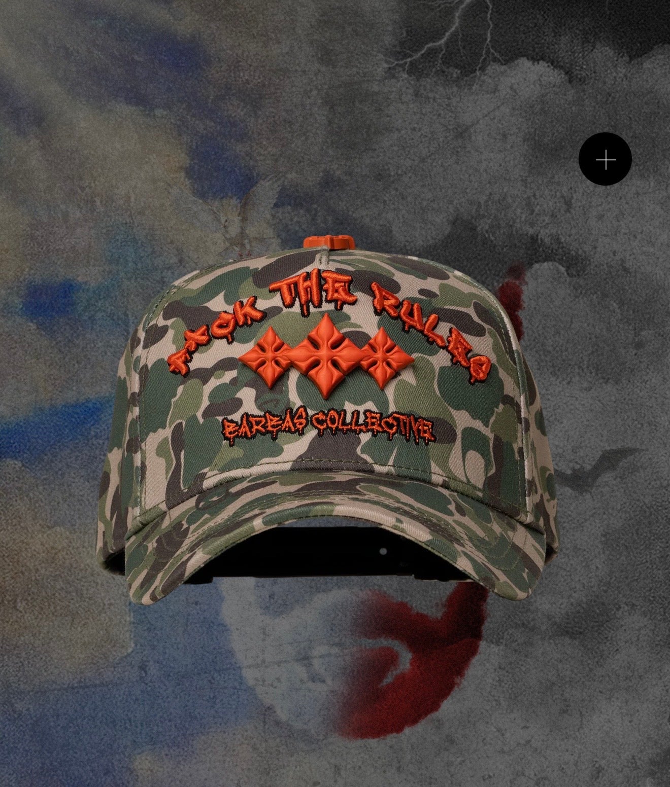 Gorra Barbas GOOD & EVIL “FTR Camo” PREVENTA