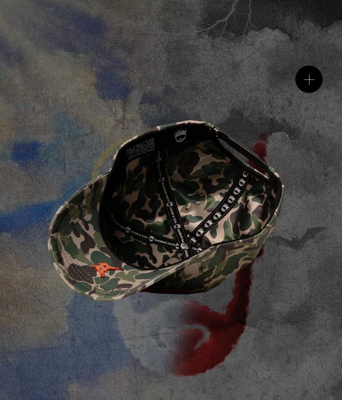 Gorra Barbas GOOD & EVIL “FTR Camo” PREVENTA
