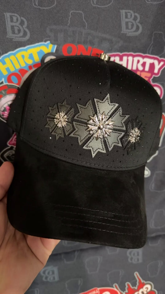 Gorra Barbas Hats "Platinum SnowFlake"